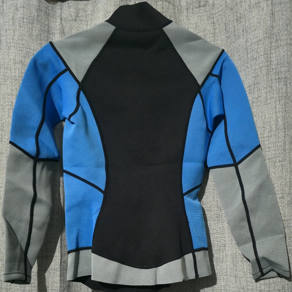 Xcel Wetsuit Jacket Size Small Thin Neoprene Surf… - image 2